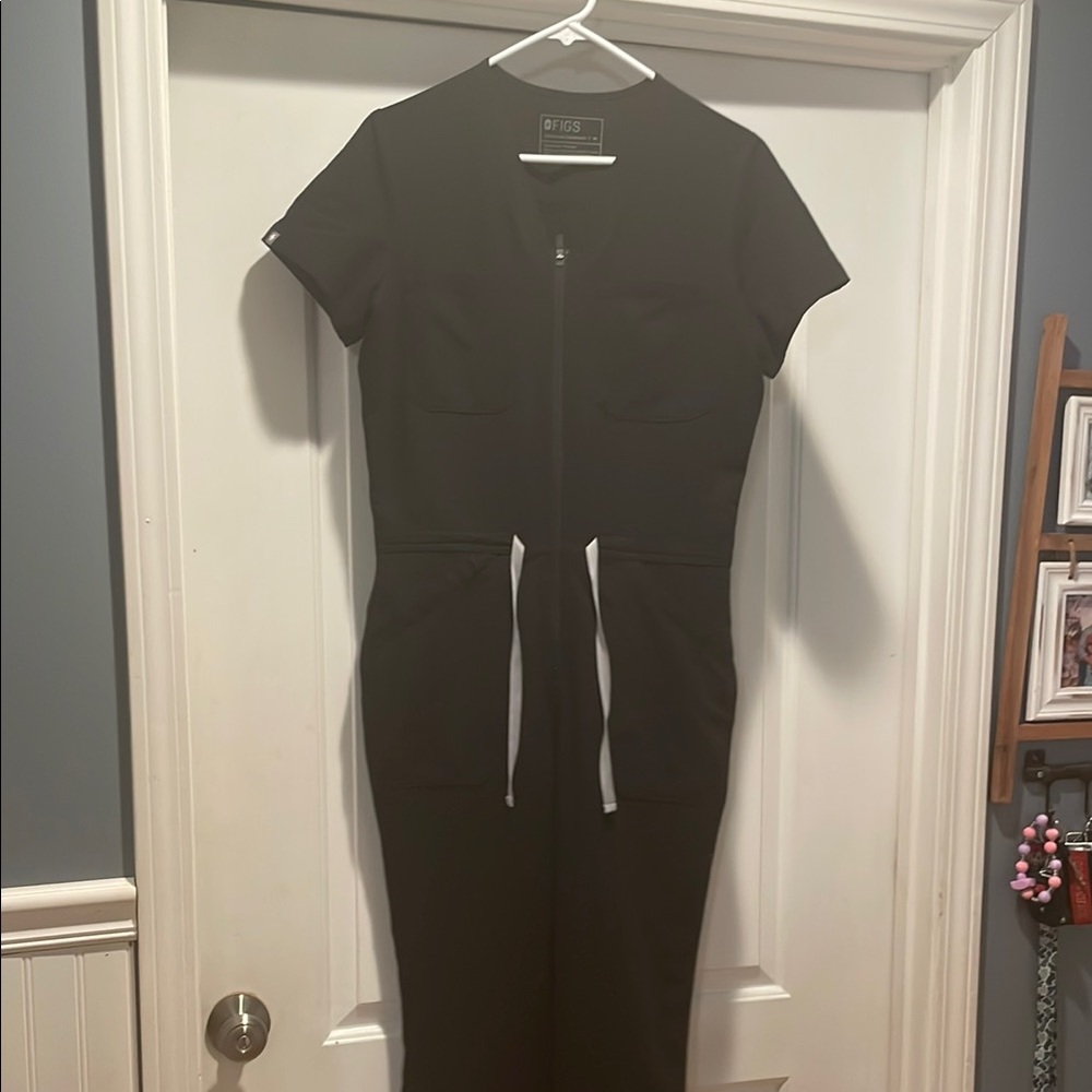 Figs Black Jumpsuit